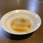 隠れ家 食菜 とみざわ - お通し　心太