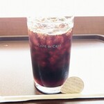 カフェ・ド・クリエ - アイスコーヒーＭ380円