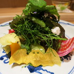 神保町 傳 - 25年10月　サラダ　相方分