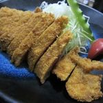 牛かつ おか田 - 牛ロースランチかつ