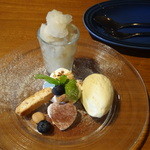 KITCHEN TSUNAGU - 千葉県産梨のグラニテとバニラアイス