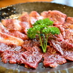 炭火焼肉 やまもと - ハラミ、上ロース、上カルビ