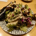 Zenseki Koshitsu Onabemo Oishii Tori Izakaya Torinomaruyoshi - 有機野菜のまるよし特製グリーンサラダ
