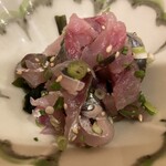 和楽亭 澤 - あじのタタキ