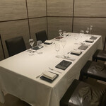 カンテサンス - 個室内