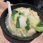 ビャンビャン麺 火鍋 成都 - 野菜ビャンビャン麺