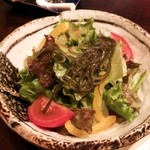 小石澤 - サラダ。