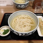 うどん処 重己 - ネギが別皿なのが嬉しい！私は生姜オンリー派です！