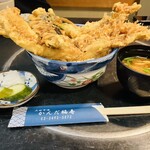 かんだ福寿 - 穴子天丼 1,800円