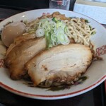 自家製太麺 渡辺 - DX油そば300濃いめ