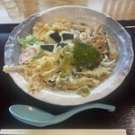 小松うどん道場 つるっと - 冷やし丸芋磯部ぶっかけ