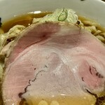 麺 みつヰ - 豚ロース一枚肉レアチャーシュー
