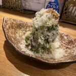 サンチャ フカミ - 自家製ベ－コンのポテトサラダ