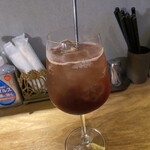 サンチャ フカミ - 自家製ブルーベリー酒