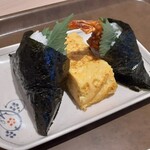 Omusubi Takezaki Tamagoyaki - 看板セット