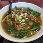 Shuuhouen - 牛肉刀削麺・炒飯セット　１０８０円