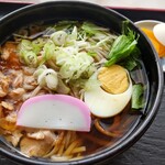 あしたば食堂 - 冷たい鳥そば　750円