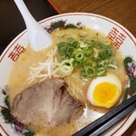 ラーメン食堂 - 醤油豚骨ラーメン(ノーマル)