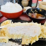 とんかつ 金重 - 超熟尾瀬ドリームポークロースかつ