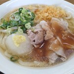 八割うどん - 冷やし梅おろし豚しゃぶうどん