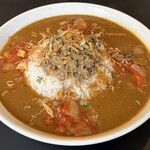 CURRY&SPACE e-two - キーマ&ベジタブル(¥1,200)