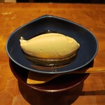 初音鮨 - デザートの玉子アイス