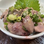 Local chicken liver with sesame and salt