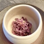 スープとカレー ボンジョルネ - ●リゾット
      紫人参のリゾット（増量）