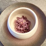 スープとカレー ボンジョルネ - ●リゾット
      紫人参のリゾット（増量）