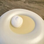 スープとカレー ボンジョルネ - ●スープ
      シルクスイートのポタージュ