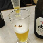 牡丹園 - 瓶ビール700円（税込）×２