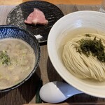 麺屋 さくら井 - 昆布水つけ麺(煮干) 1,100円+中盛100円