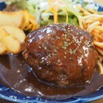 mizuna cafe & dining - 近江牛ハンバーグランチ