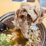 Habiki no udon - お肉はたっぷり！