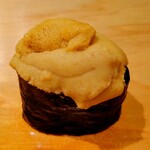 鮨 日進月歩 - 2023/8月中旬。紫うに。