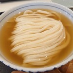 手打うどん 長谷沼 - かけうどん