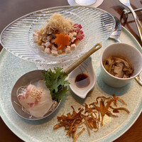 THE DINING シノワ唐紅花＆鉄板フレンチ蒔絵 - 