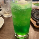 フォルクス - ソフトドリンク飲み放題のクリームソーダ