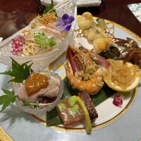中国料亭 翠鳳 上野本店 - 中華式刺身入り翠鳳特製オードブル盛り合わせ