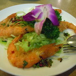 大珍樓 - 脱皮海老の香り揚げ