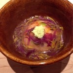 くろぎ - 萩饅頭  菊花餡（2013/10）