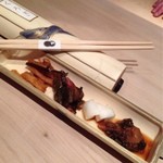 くろぎ - 丹波京漬物盛り合わせ（2013/10）