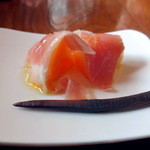 ラ･マンチーナ - 柿と生ハム