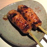 炭火串焼　つくね（タレ）　