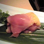 心水 - 花尾鶏刺身　ハラミ