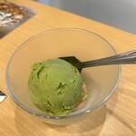 Teppanyaki Kawahara - 抹茶アイス