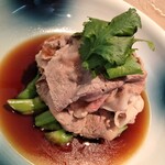 Chinese Restaurant Kisaiya - 和牛しゃぶしゃぶ　特製オイスターソース