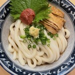 梅田 釜たけうどん - きつね梅　小