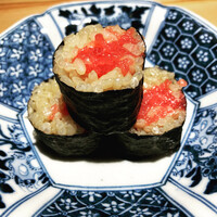 天然本マグロ　とろたく巻き（要予約）