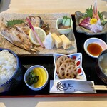 魚家 - ブリカマ塩焼き定食　2610円